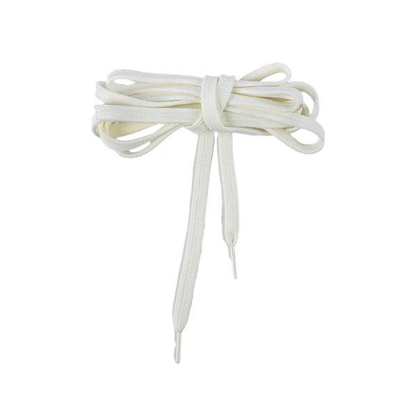 بندکفش تخت رنگ سفید